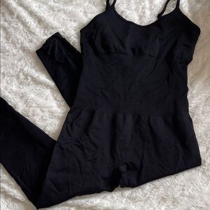 Black Shapewear Jumpsuit